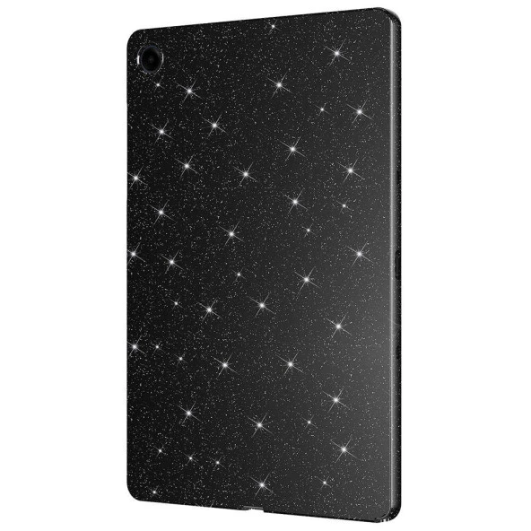 Galaxy Tab S9 FE Simli Parlak Görünümlü  Tablet Koton Kılıf - Resim 8