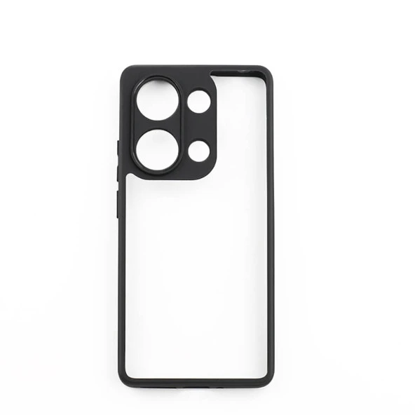 Xiaomi Redmi Note 13 Pro 4G Kılıf Kamera Korumalı Şeffaf Arka Yüzey  New Roll Kapak ürün görseli 1