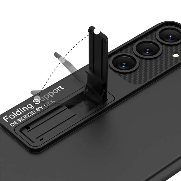 Galaxy S24 Plus Kılıf  Standlı Ays Kapak - Resim 11