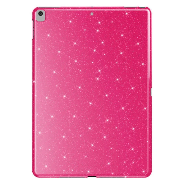 Apple iPad 10.2 2021 (9.Nesil) Simli Parlak Görünümlü  Tablet Koton Kılıf - Resim 2