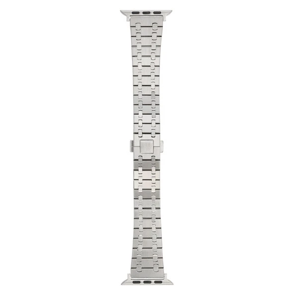 Apple Watch 7 41mm  KRD-83 Metal Kordon - Resim 9