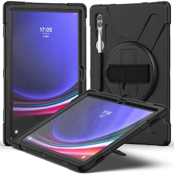 Galaxy Tab S8 Ultra  Defender Tablet Silikon - Resim 3