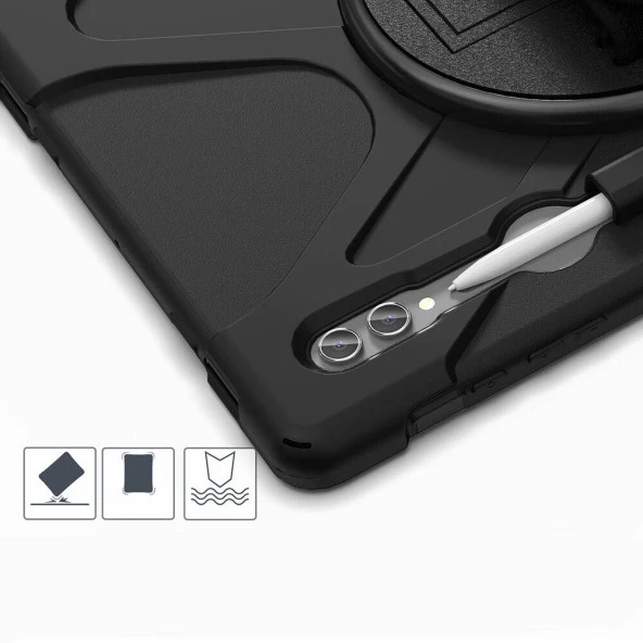 Galaxy Tab S8 Ultra  Defender Tablet Silikon - Resim 10