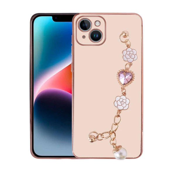 Apple iPhone 15 Kılıf El Tutamaçlı Kamera Korumalı  Taka Silikon Kapak ürün görseli 1