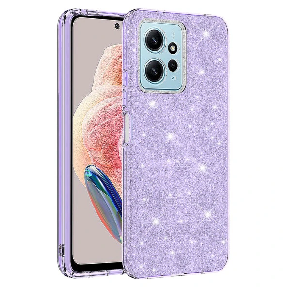 Xiaomi Redmi Note 12 4G Kılıf  Shining Silikon - Resim 4
