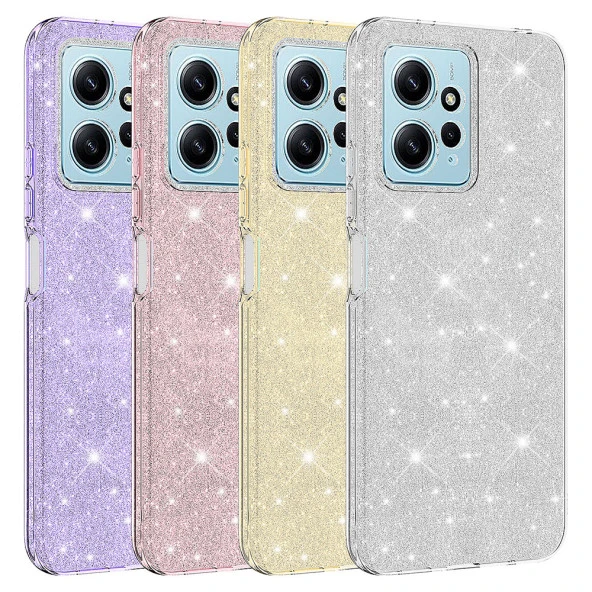 Xiaomi Redmi Note 12 4G Kılıf  Shining Silikon - Resim 6
