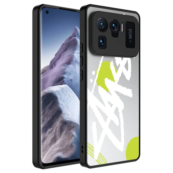 Xiaomi Mi 11 Ultra Kılıf Aynalı Desenli Kamera Korumalı Parlak  Mirror Kapak ürün görseli 1