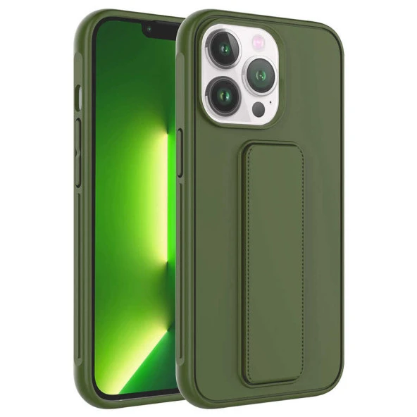 Apple iPhone 14 Pro Max Kılıf  Qstand Kapak - Resim 4