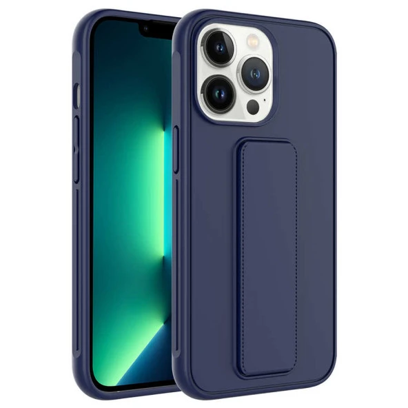 Apple iPhone 14 Pro Max Kılıf  Qstand Kapak - Resim 7