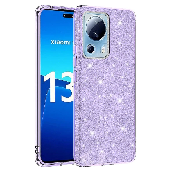 Xiaomi Mi 13 Lite Kılıf  Shining Silikon - Resim 5