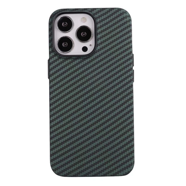 Apple iPhone 13 Pro Kılıf Karbon Fiber Tasarımlı  Karbono Kapak ürün görseli 1