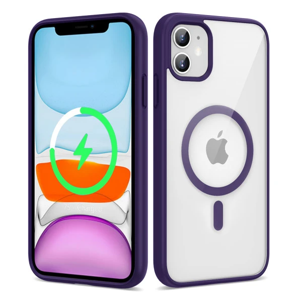 Apple iPhone 12 Kılıf Magsafe Wireless Şarj Özellikli Silikon  Ege Kapak ürün görseli 1