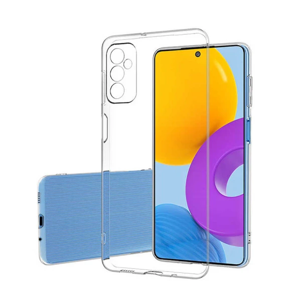 Galaxy M23 Kılıf  Kamera Korumalı Süper Silikon Kapak ürün görseli 1