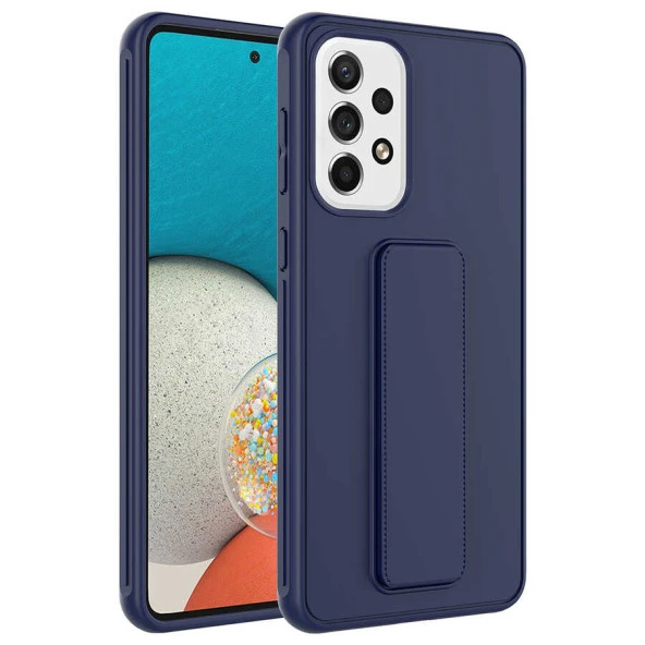 Galaxy A72 Kılıf  Qstand Kapak - Resim 6