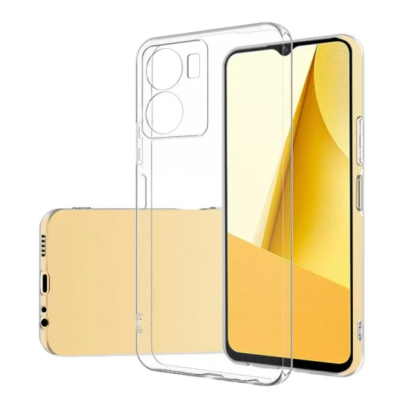 Vivo Y16 Kılıf  Süper Silikon Kapak ürün görseli 1