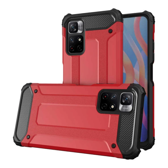 Xiaomi Redmi Note 11S Global Kılıf  Crash Silikon Kapak ürün görseli 1