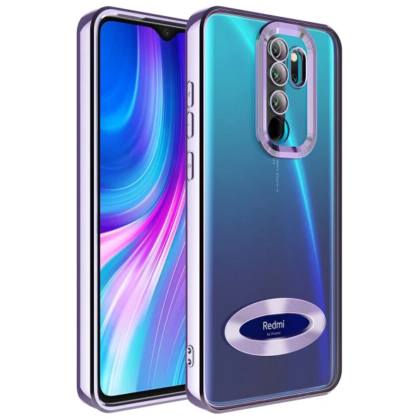 Xiaomi Redmi Note 8 Pro Kılıf Kamera Korumalı Logo Gösteren  Omega Kapak ürün görseli 1