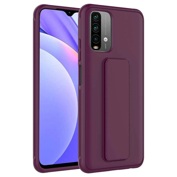Xiaomi Poco M5S Kılıf  Qstand Kapak - Resim 4