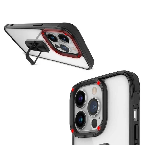Apple iPhone 13 Pro Max Kılıf  V-Bax Kapak - Resim 7