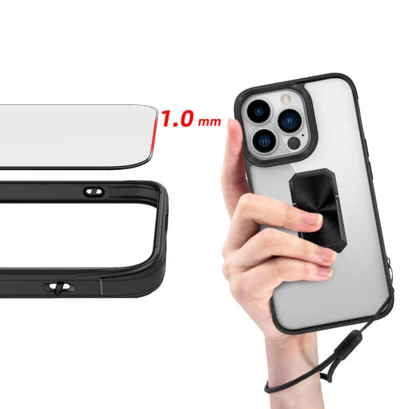Apple iPhone 13 Pro Max Kılıf  V-Bax Kapak - Resim 8