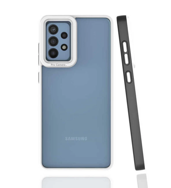 Galaxy A72 Kılıf  Mima Kapak - Resim 3