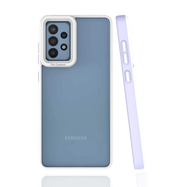 Galaxy A72 Kılıf  Mima Kapak - Resim 4