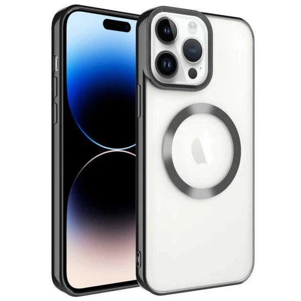 Apple iPhone 14 Pro Kılıf Magsafe Wireless Şarj Özellikli  Setro Silikon ürün görseli 1
