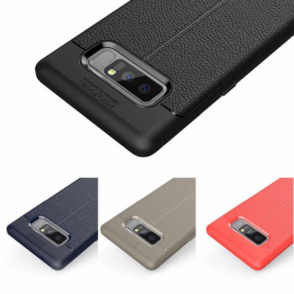 Galaxy Note 8 Kılıf  Niss Silikon Kapak - Resim 5