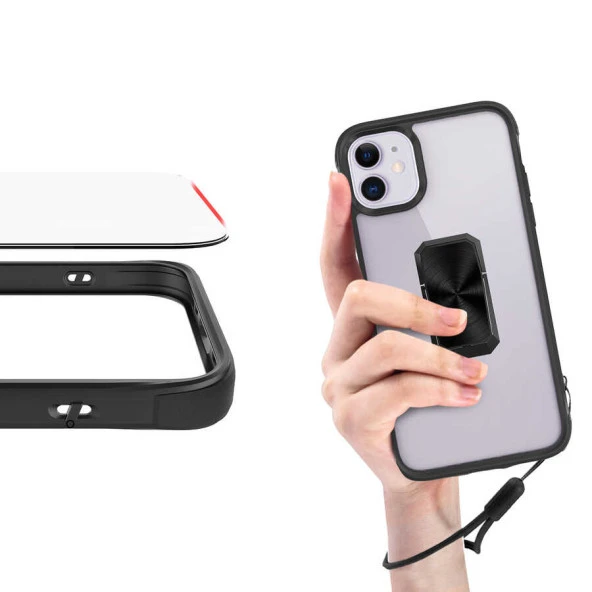 Apple iPhone 11 Kılıf  V-Bax Kapak - Resim 10