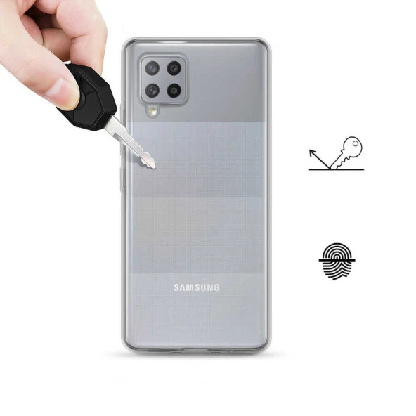 Galaxy M22 Kılıf  Süper Silikon Kapak - Resim 3