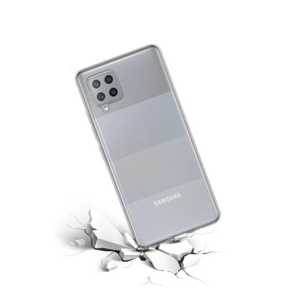 Galaxy M22 Kılıf  Süper Silikon Kapak - Resim 4