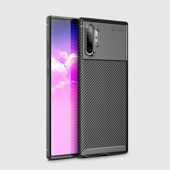 Galaxy Note 10 Plus Kılıf  Negro Silikon Kapak - Resim 2