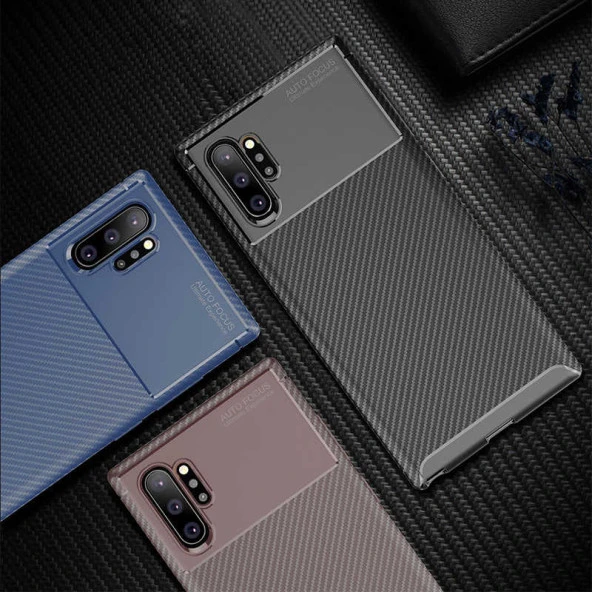 Galaxy Note 10 Plus Kılıf  Negro Silikon Kapak - Resim 7