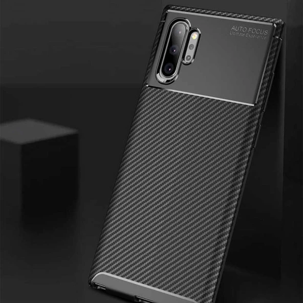Galaxy Note 10 Plus Kılıf  Negro Silikon Kapak - Resim 8