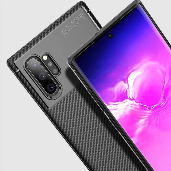 Galaxy Note 10 Plus Kılıf  Negro Silikon Kapak - Resim 11
