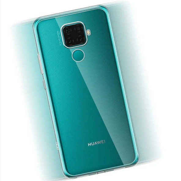 Huawei Mate 30 Lite Kılıf  Süper Silikon Kapak - Resim 3