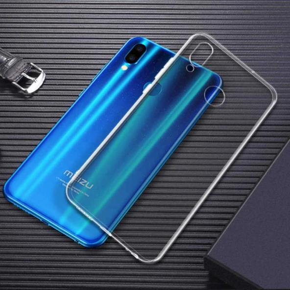 Meizu Note 9 Kılıf  Süper Silikon Kapak - Resim 2