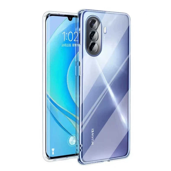 Huawei Nova Y70 Kılıf  Süper Silikon Kapak - Resim 3