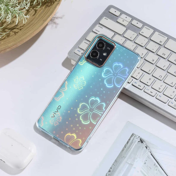 Vivo Y32 Kılıf  Sidney Desenli Sert Kapak ürün görseli 1