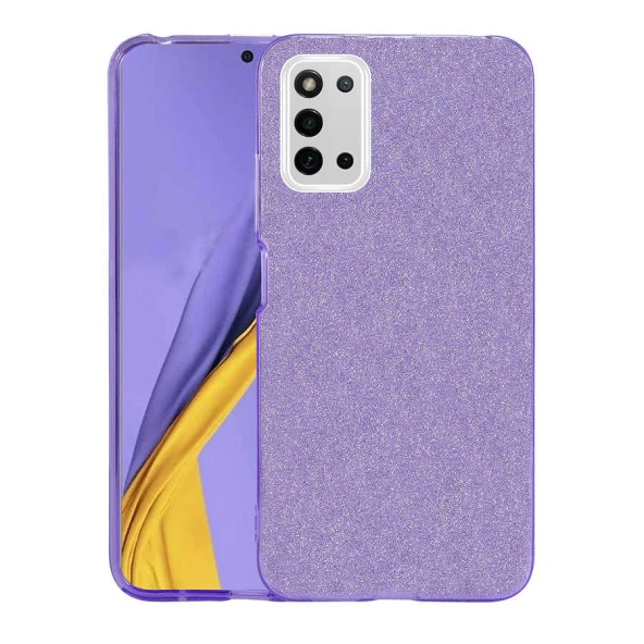 Galaxy A03S Kılıf  Shining Silikon - Resim 6