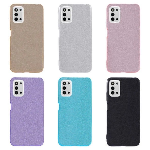 Galaxy A03S Kılıf  Shining Silikon - Resim 8