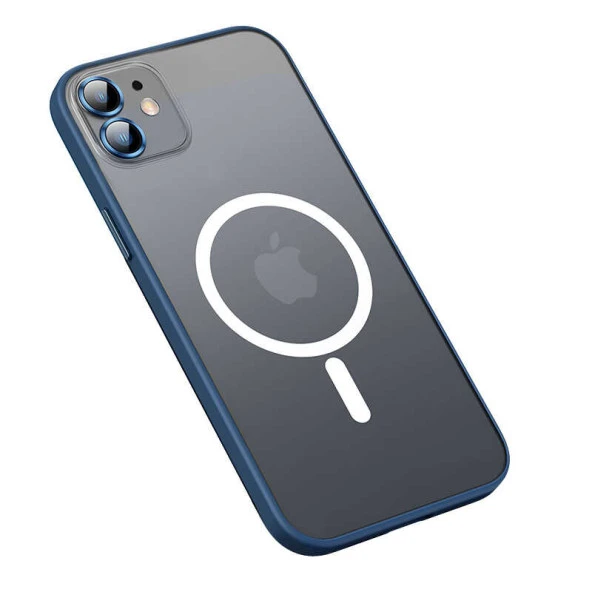 Apple iPhone 12 Kılıf  Mokka Wireless Kapak - Resim 2