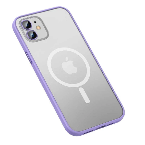 Apple iPhone 12 Kılıf  Mokka Wireless Kapak - Resim 4