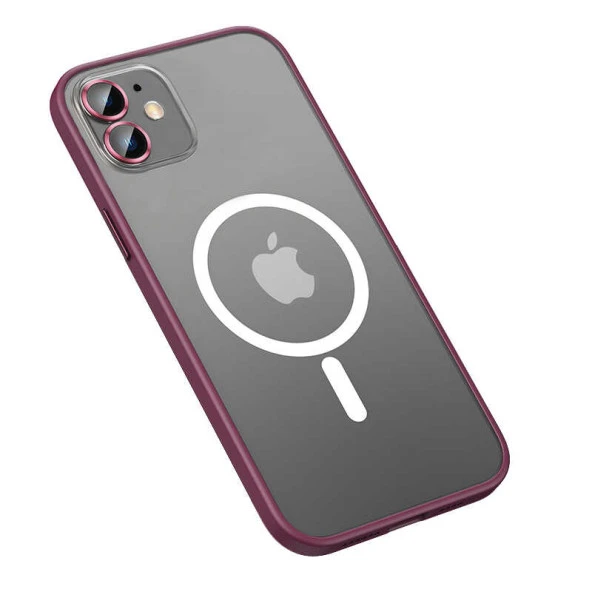Apple iPhone 12 Kılıf  Mokka Wireless Kapak - Resim 5