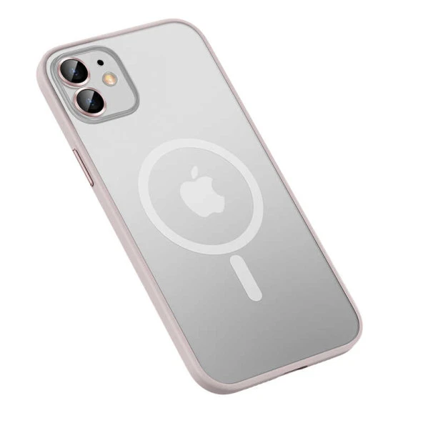 Apple iPhone 12 Kılıf  Mokka Wireless Kapak - Resim 7