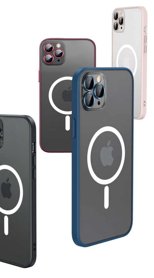 Apple iPhone 12 Kılıf  Mokka Wireless Kapak - Resim 10