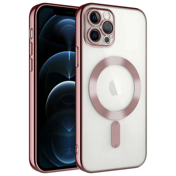 Apple iPhone 11 Pro Max Kılıf Kamera Korumalı Magsafe Wireless Şarj Özellikli  Demre Kapak ürün görseli 1