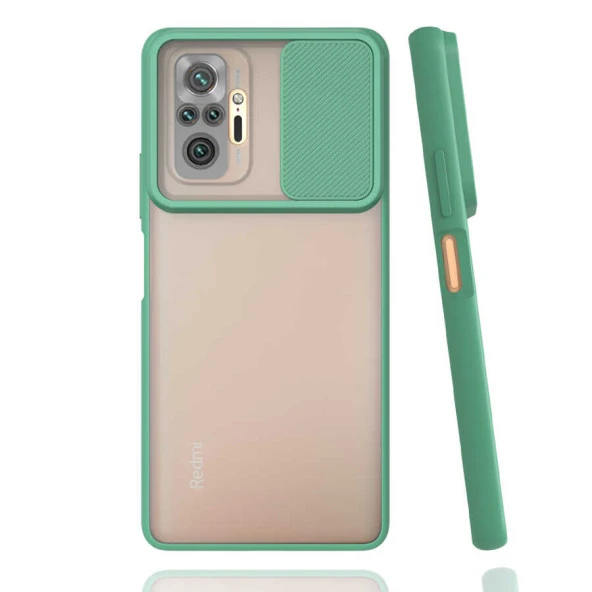 Xiaomi Redmi Note 10 Pro Kılıf  Lensi Kapak - Resim 2