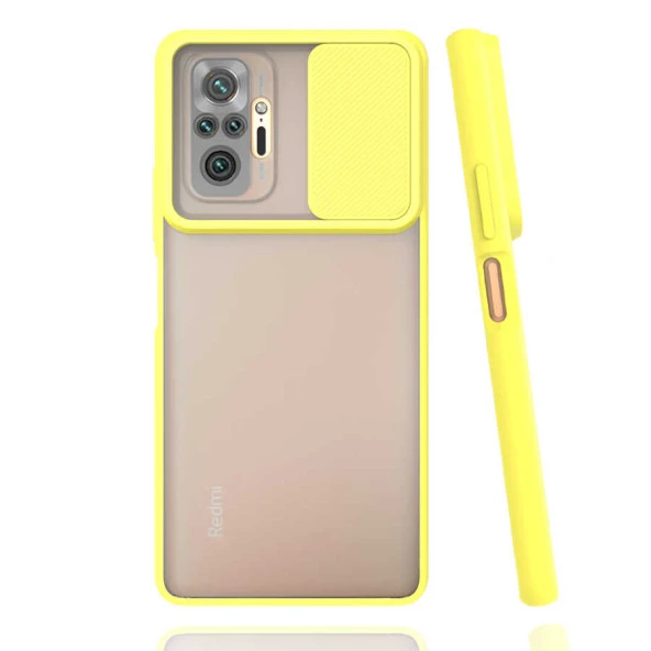 Xiaomi Redmi Note 10 Pro Kılıf  Lensi Kapak - Resim 4