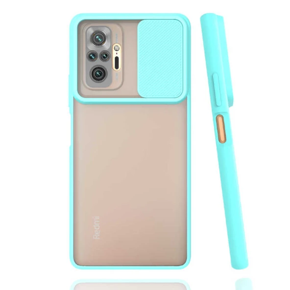 Xiaomi Redmi Note 10 Pro Kılıf  Lensi Kapak - Resim 6